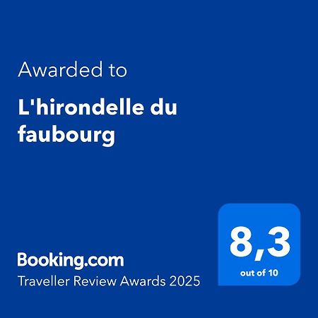 Villa L'Hirondelle Du Faubourg à Bar-sur-Aube Extérieur photo